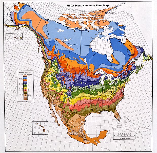 american climate zones